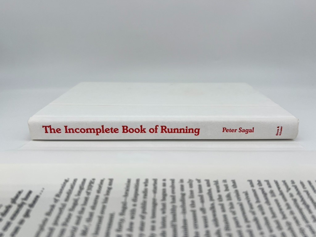 The Incomplete Book of Running – Sagal Peter | Hardcover | VERY GOOD