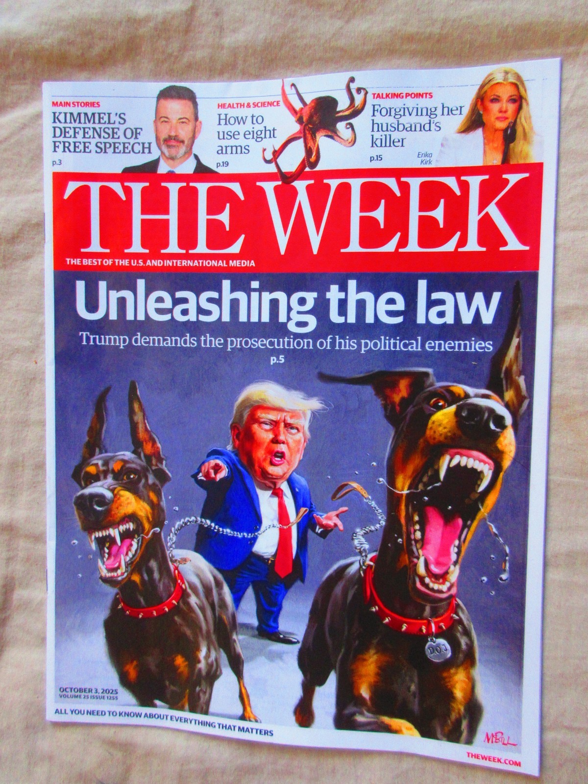 The WEEK magazine / October 3, 2025 edition / New / Unread / Perfect /