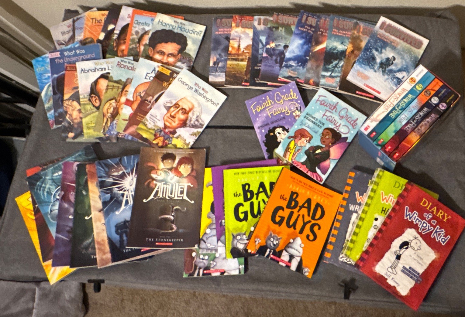 4th Grade Book Lot (READ DESCRIPTION)