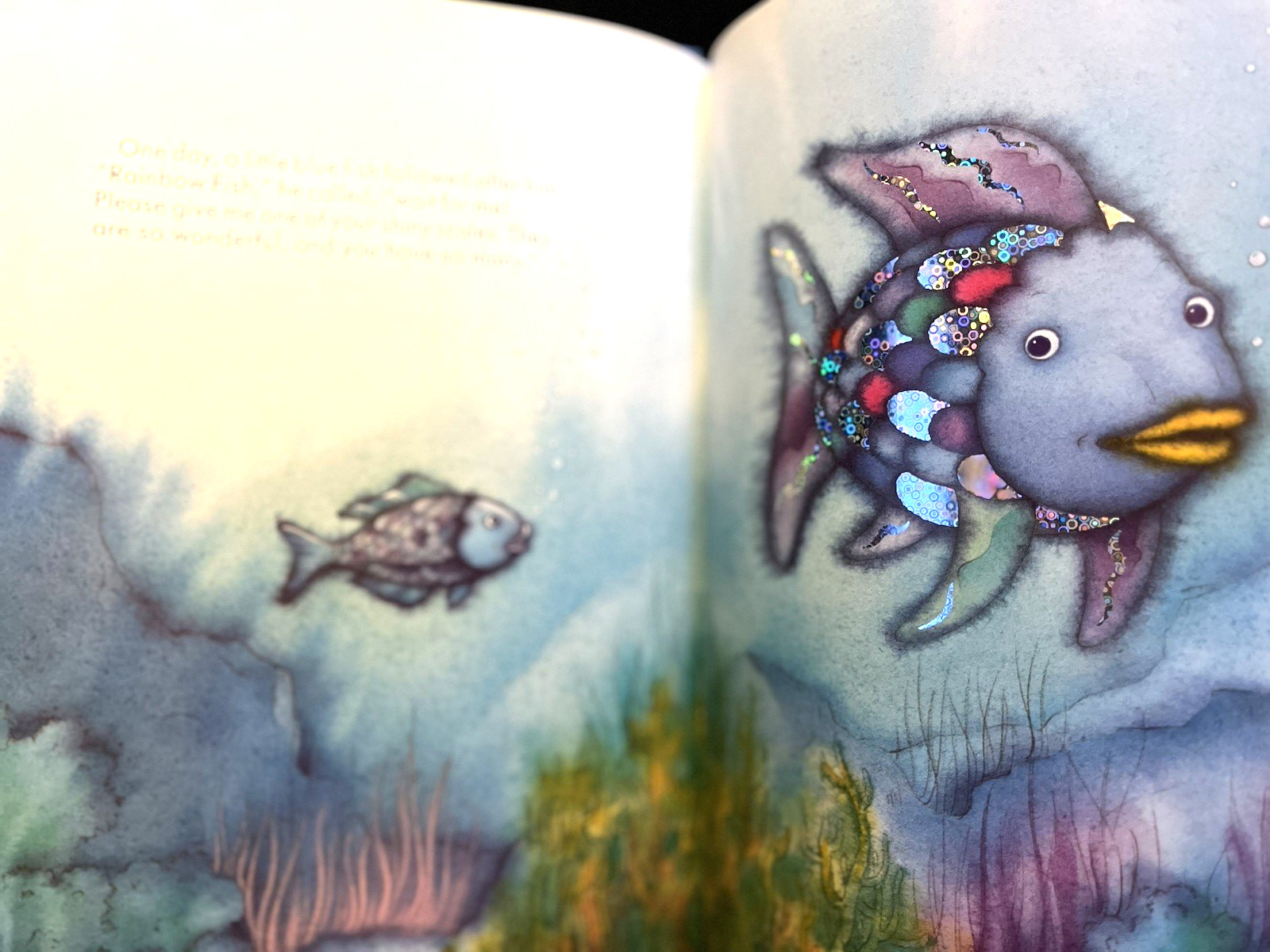 The Rainbow Fish -Picture bk by Marcus Pfister – Hardcover 1992-Won Many Awards