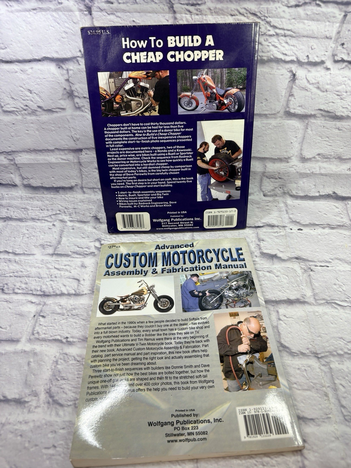 Advanced Custom Motorcycle Assembly & Fabrication Manual & Build Cheap Chopper