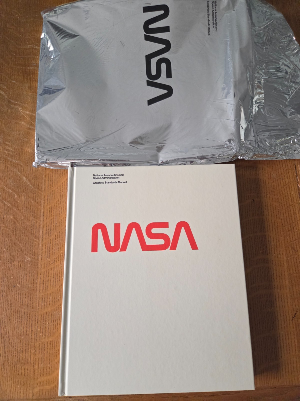 NASA Graphics Standards Manual Hardcover Graphic Design Space Branding HC Book
