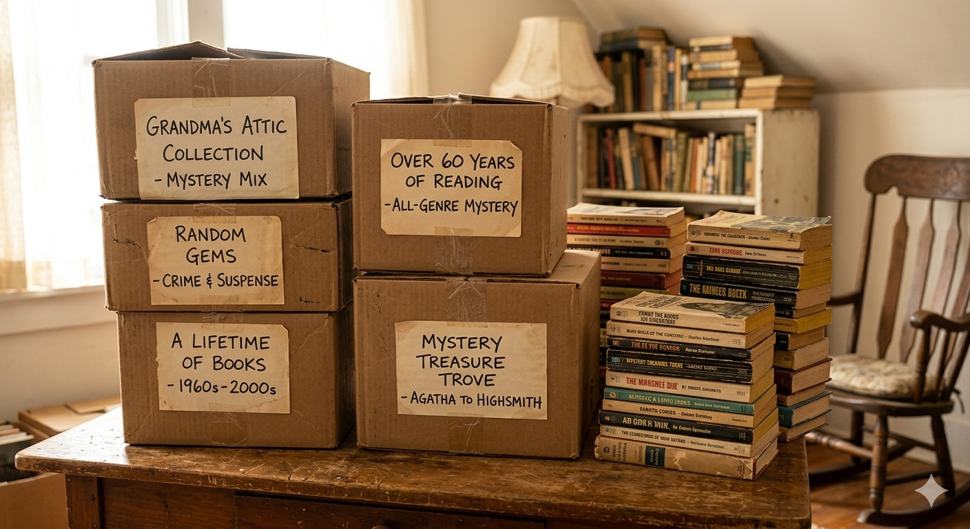 # III Mystery Box Airport Novel Thriller Crime True Paperback Lot 26