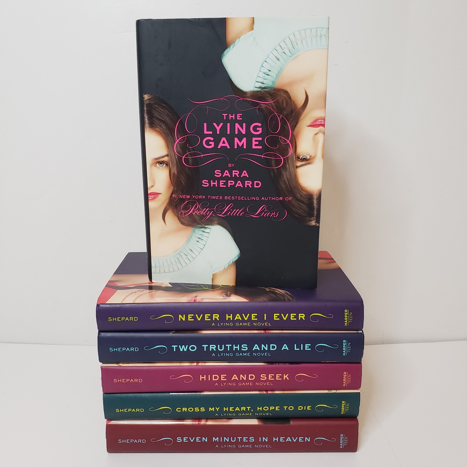 The Lying Game Complete Hardcover Series By Sara Shepard 1-6 Lot Hide And Seek