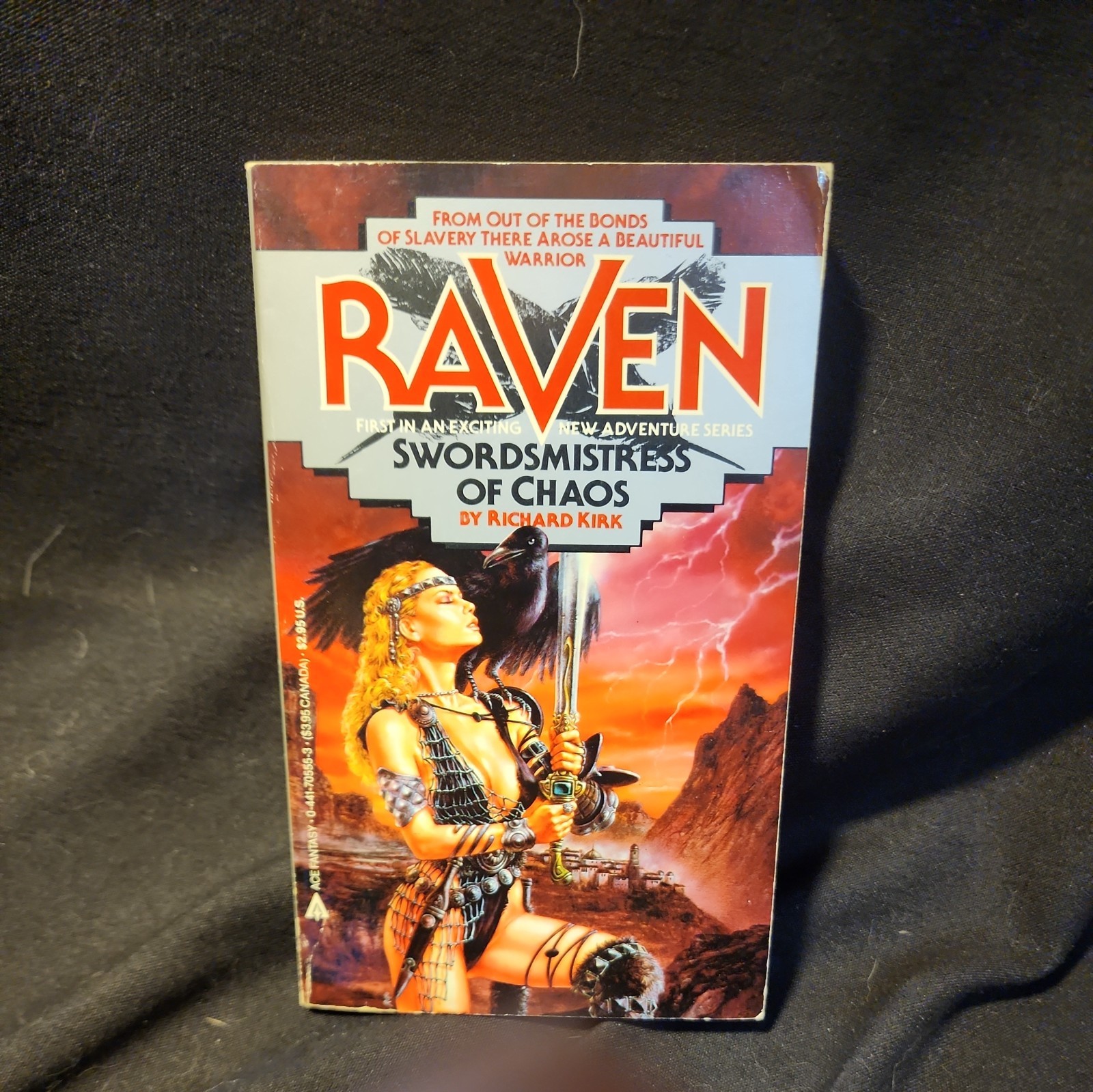 Raven Swordmistress of Chaos ACE 1st PB Fantasy Sword and Sorcery