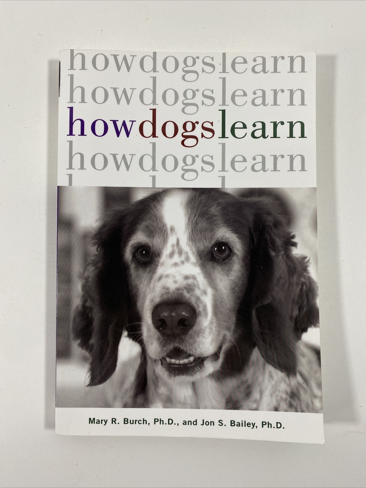 How Dogs Learn by Mary R. Burch, Jon S. Bailey Paperback Book