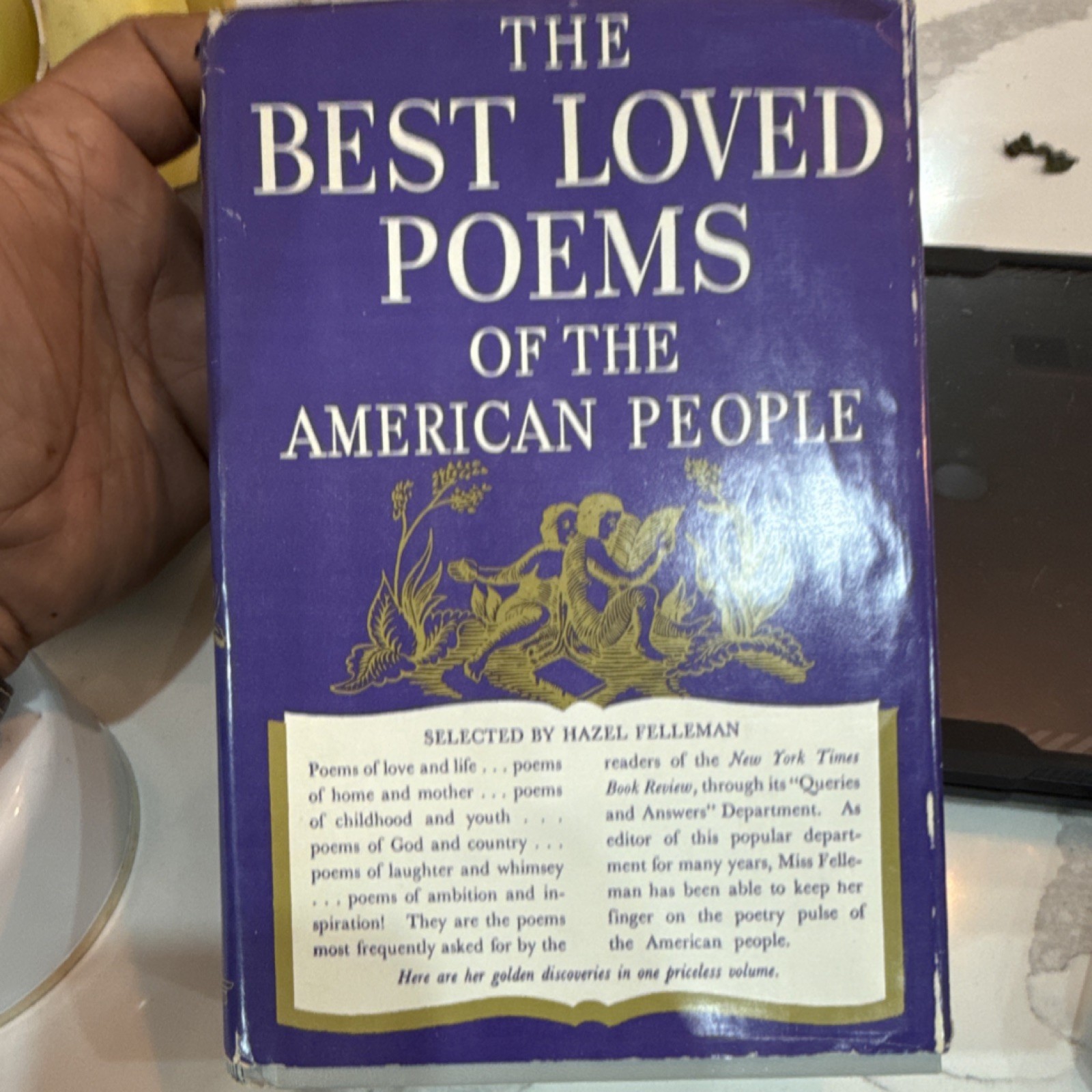 The Best Loved Poems of the American People Hazel Felleman Garden City Books HC