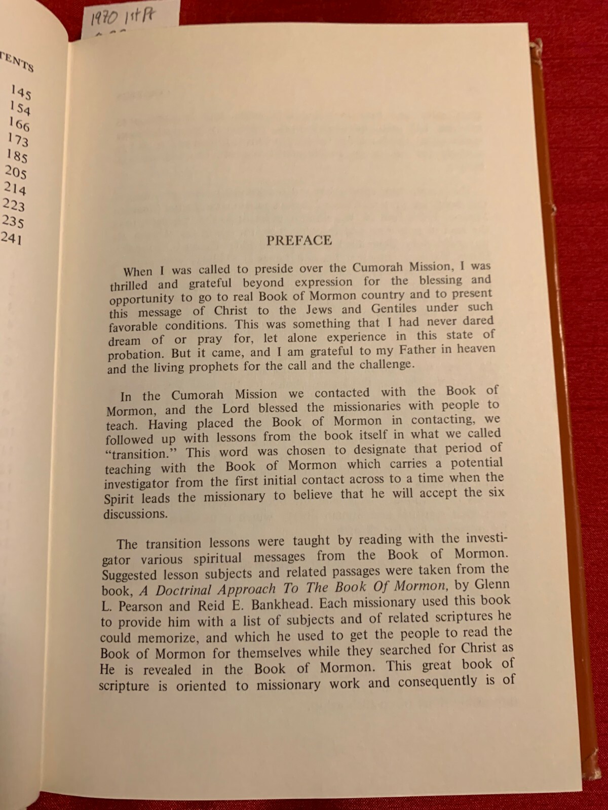 THE WORD AND THE WITNESS Bankhead/Pearson 1970 1st Pr. HCDJ Mormon LDS