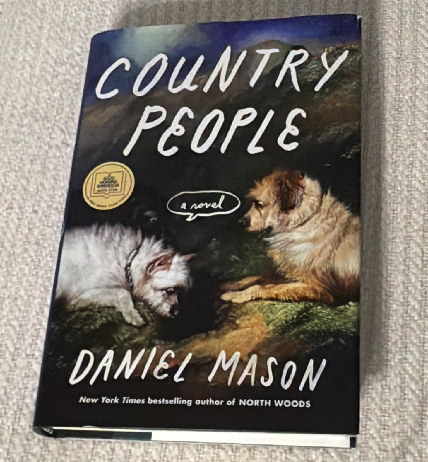 Daniel Mason Country People Novel, Hardcover, English Fiction (Adults)