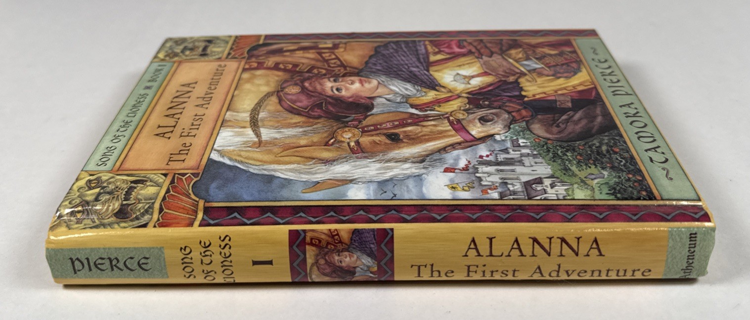 Song of The Lioness: Alanna, The First Adventure Tamora Pierce HC 1st Printing