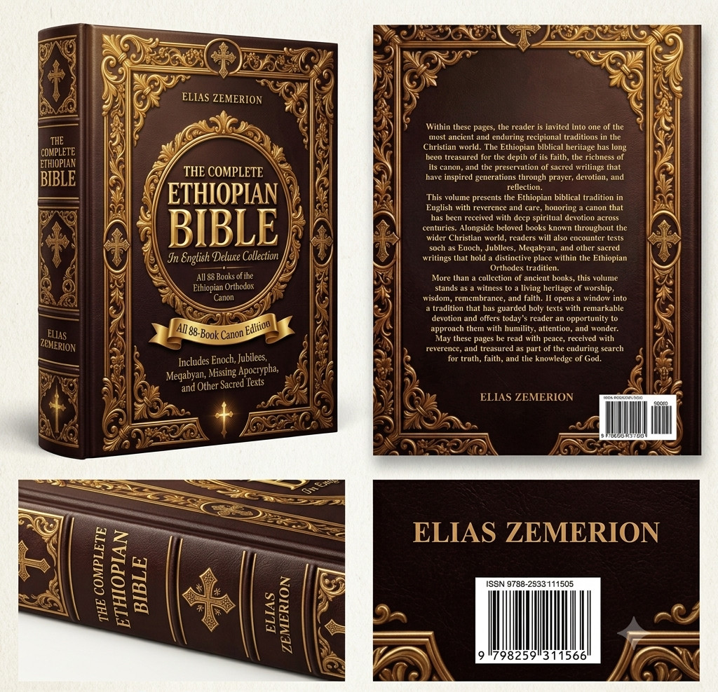 Ethiopian Bible in English Deluxe Collection: All 88-Book Canon Edition Includes