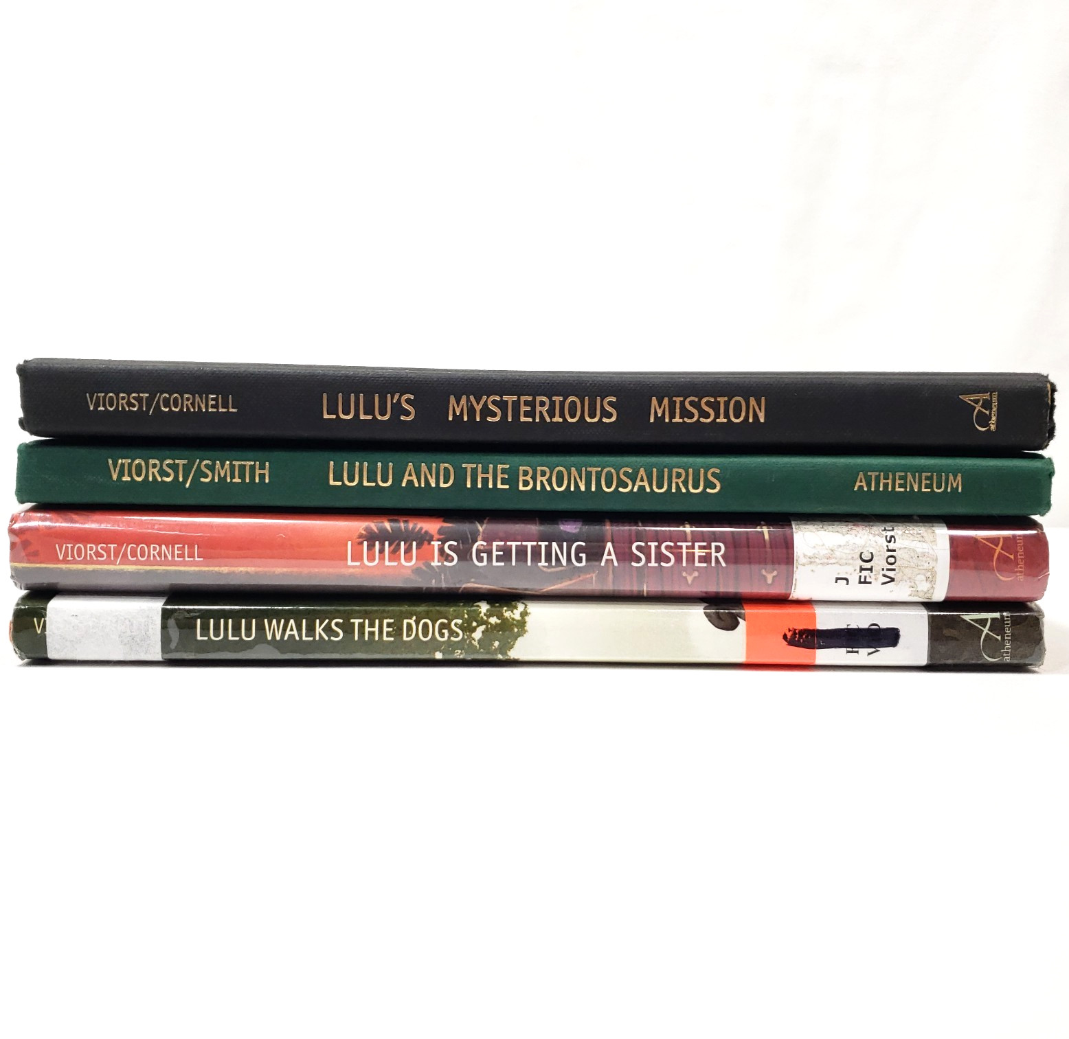 Lulu Books By Judith Viorst Complete Series Set Lot Of 4 Hardcover Chapter Books