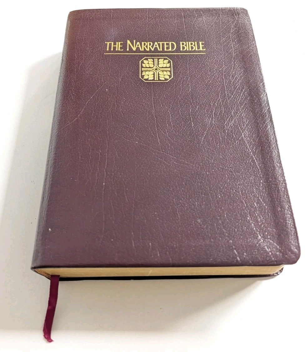 The Narrated Bible in Chronological Order NIV 1984 Leather Christianity