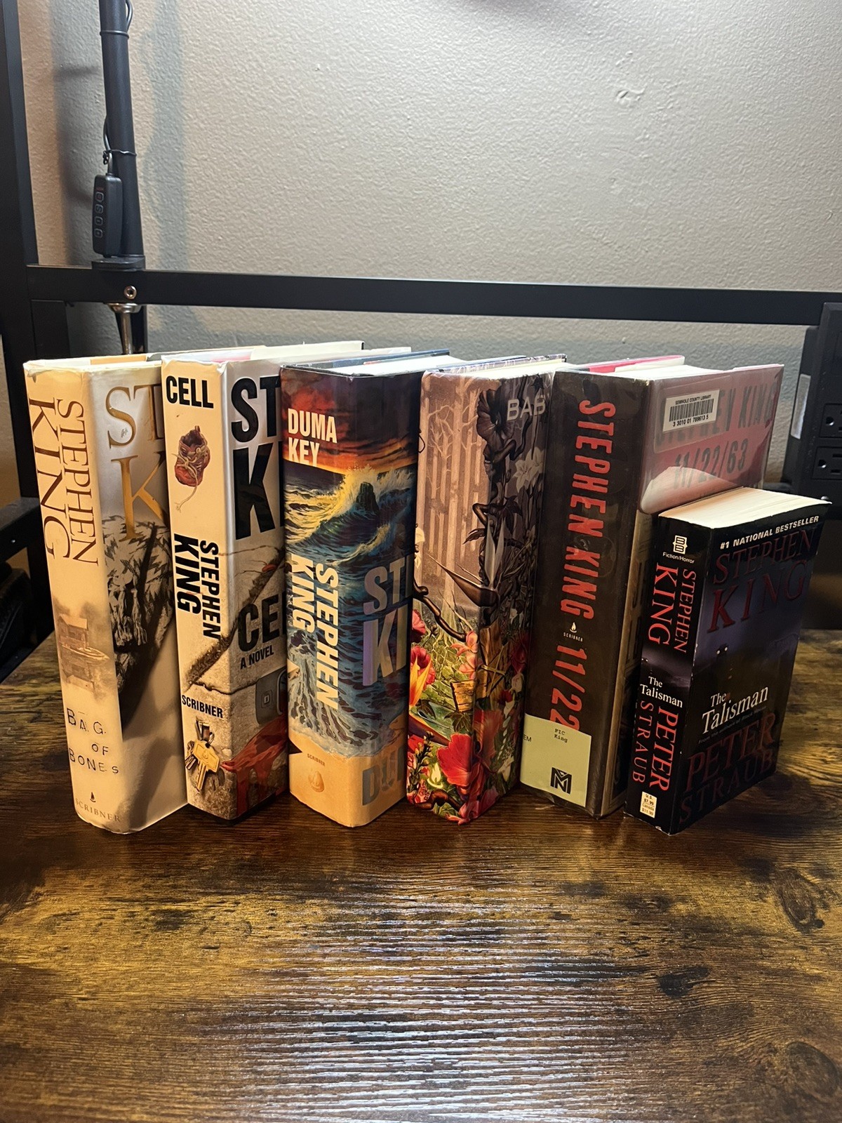 Lot Of 6 Stephen King HC,SC Cell Bag of Bones Duma Key 11/22/63 BabyLuv Talisman