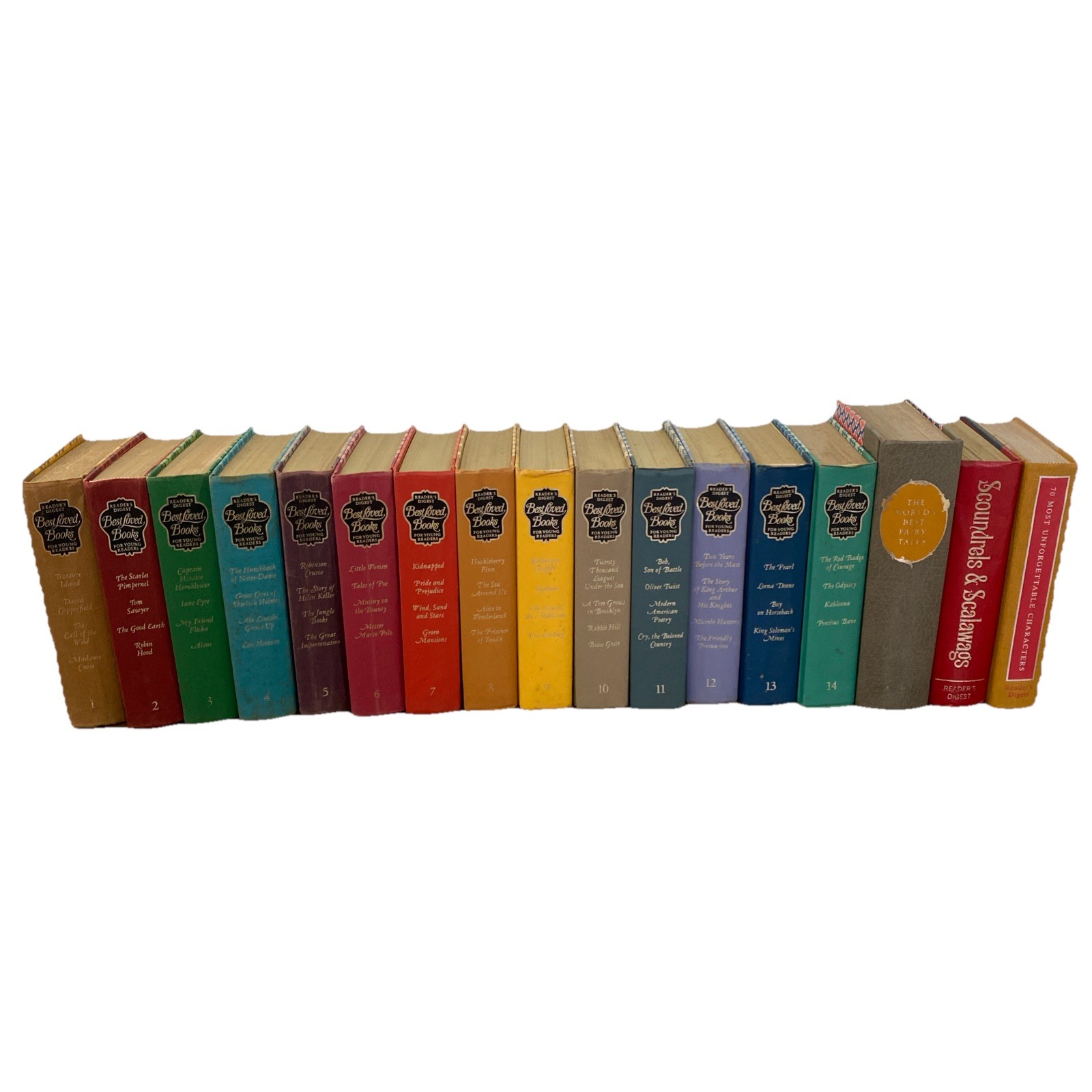 VTG Readers Digest Best Loved Books Young Readers Set 1-14 Fairy Tales Decor