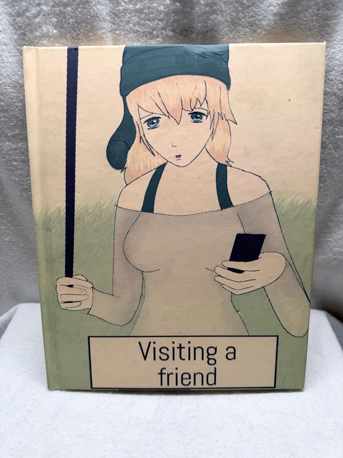 Visiting a Friend Halrai Hardcover 2021 Blurb Book Illustrated Story Used