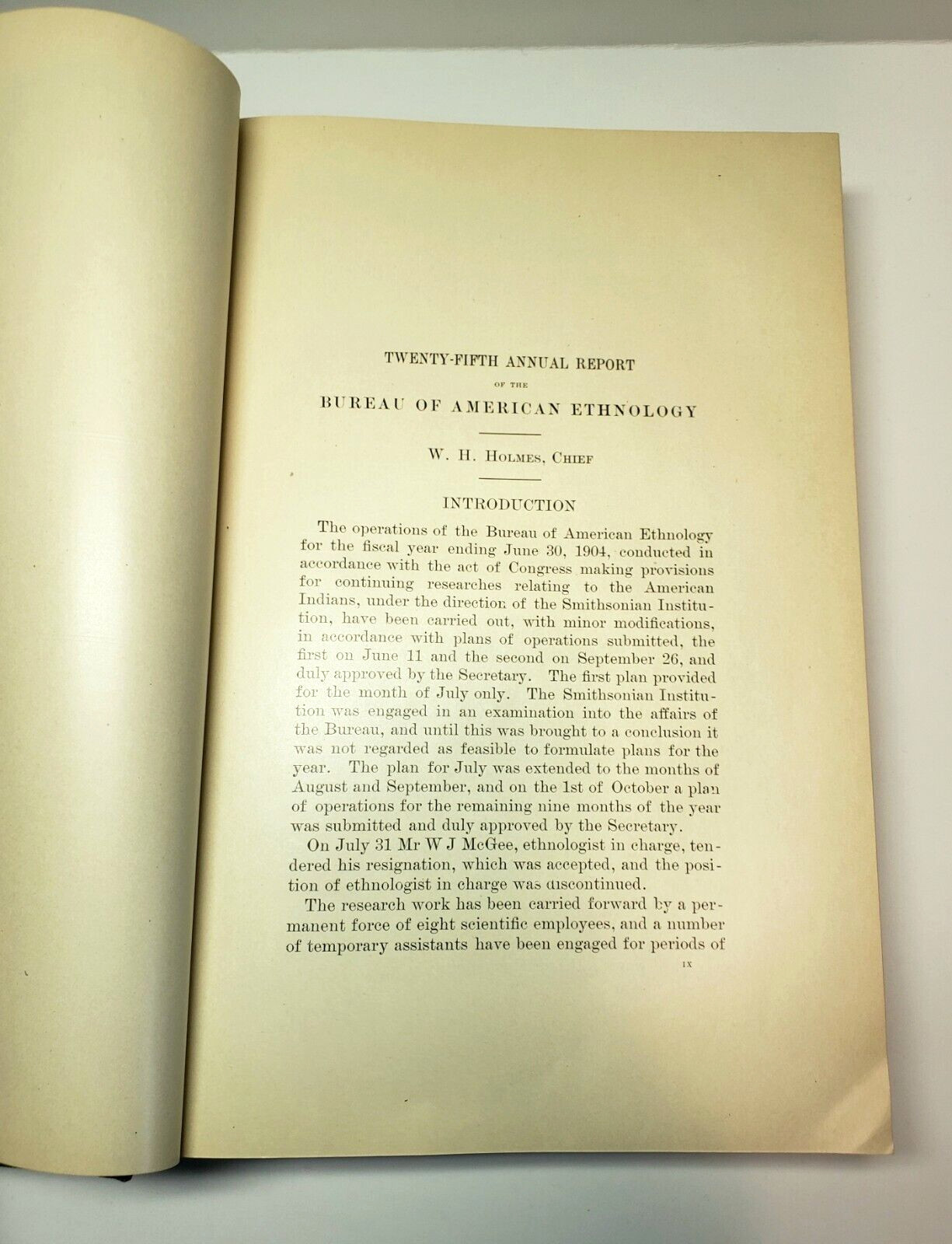 American Indian Ethnology Twenty Fifth 25th Annual Report 1903-1904