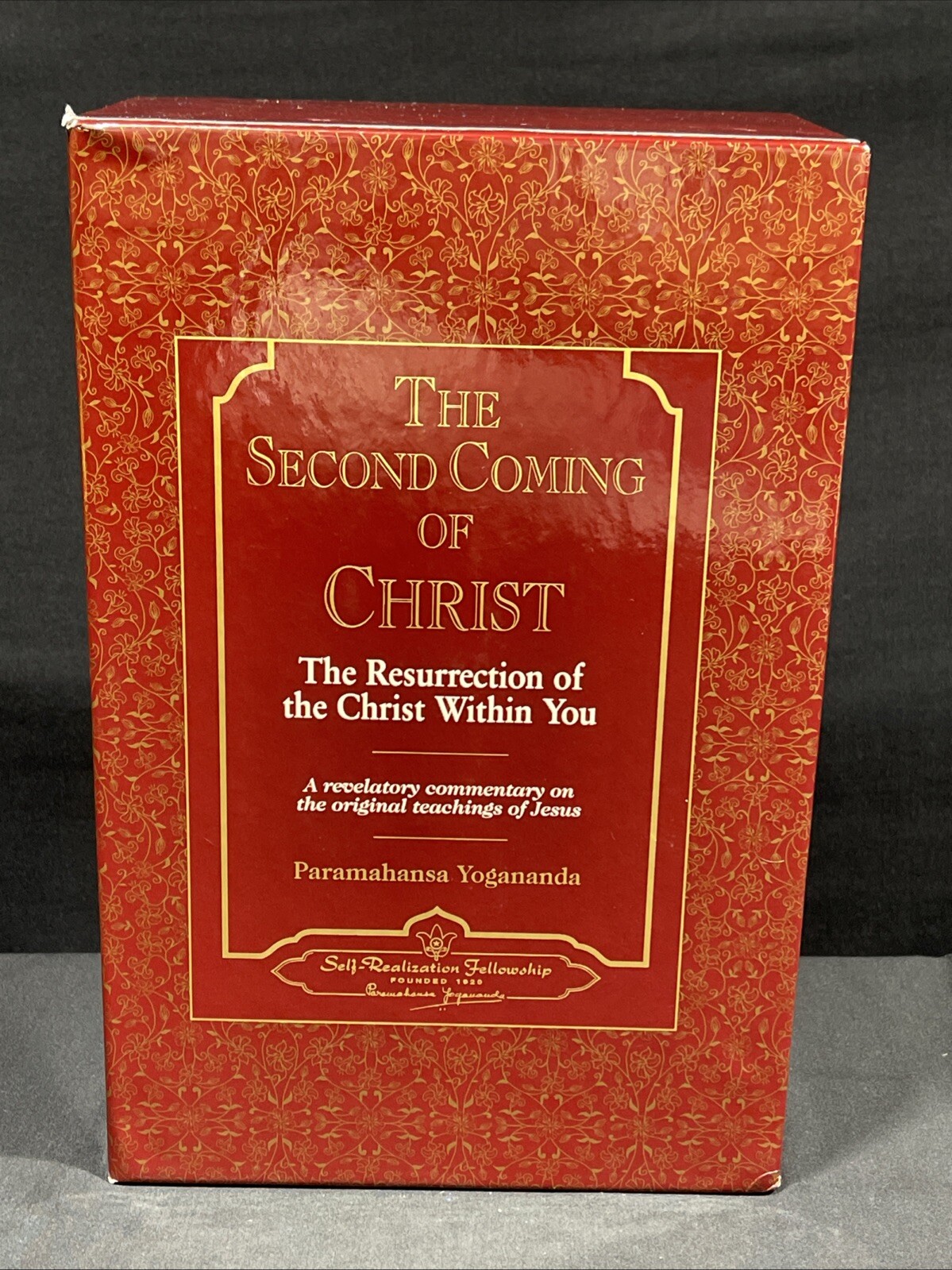 New The Second Coming Of Christ Volume I & II Yogananda Paramahansa Boxed Set
