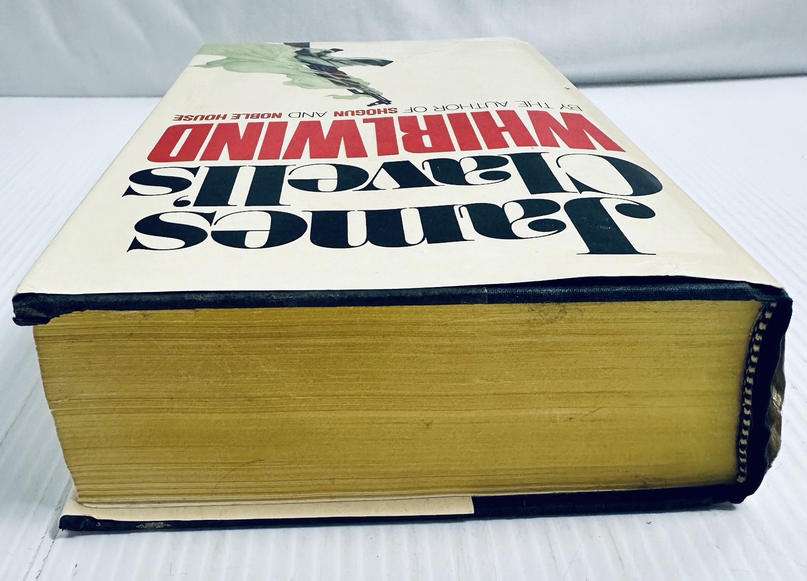 James Clavell Whirlwind 1986 First Edition Hardcover Novel Epic Historical Drama