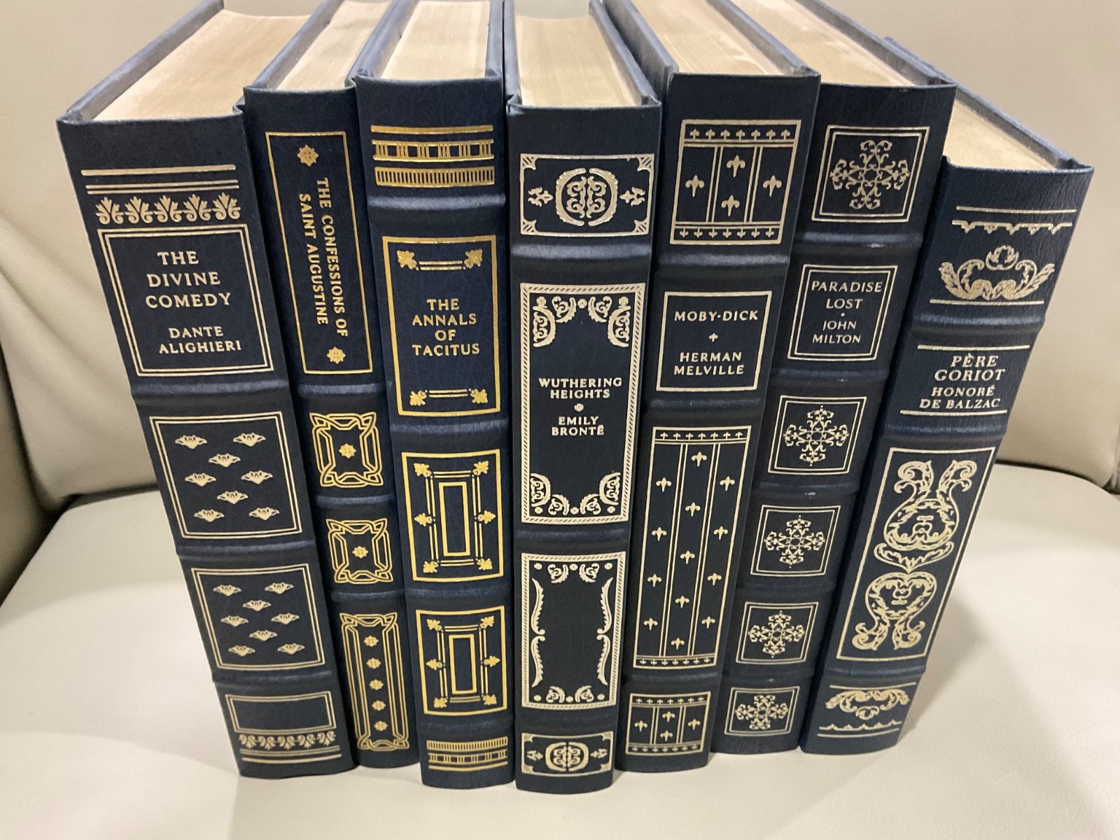 The Franklin Library Lot 7 Classic Literature Books ~ VERY NICE!