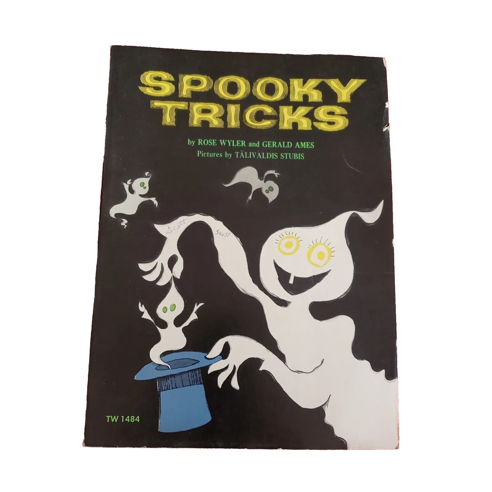 SPOOKY TRICKS Rose Wyler & Gerald Ames 1973 I Can Read Harper & Row