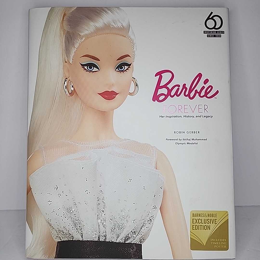 2019 Barbie Forever Her Inspiration, History, and Legacy Barnes & Noble Excl.