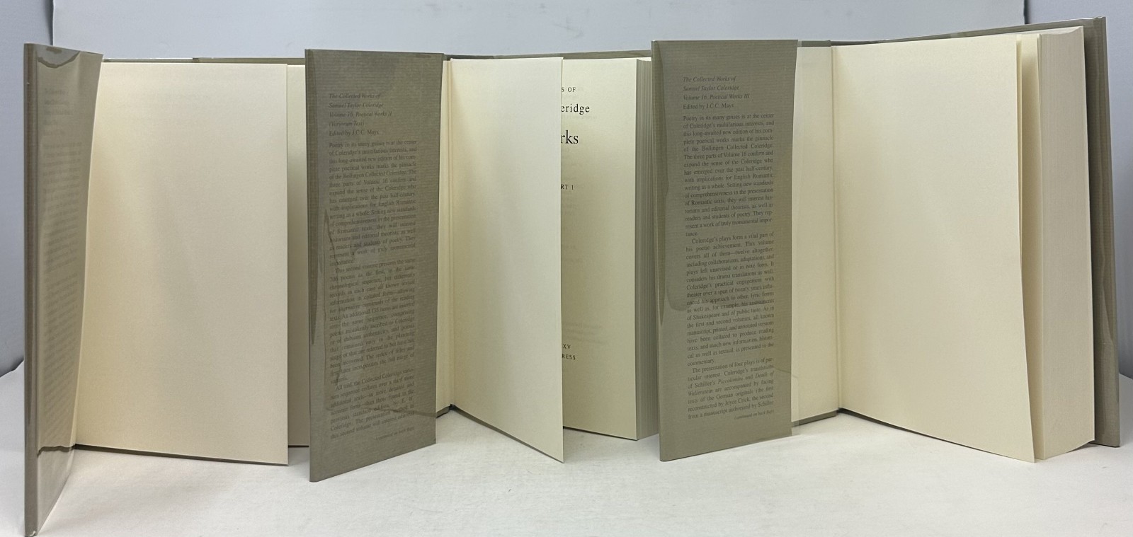 Collected Works of Samuel Taylor Coleridge, Vol. 16: FULL SET OF 3 Bollingen NEW