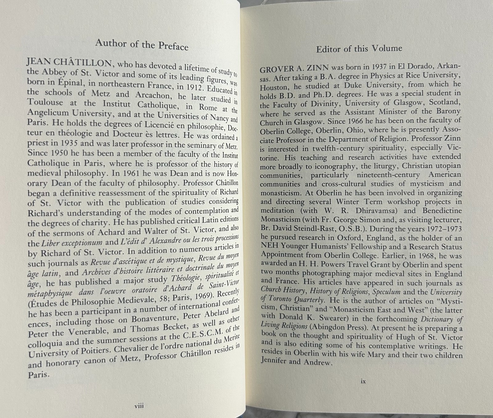 Richard of St. Victor: The Twelve Patriarchs, The Mystical Ark…HARDCOVER