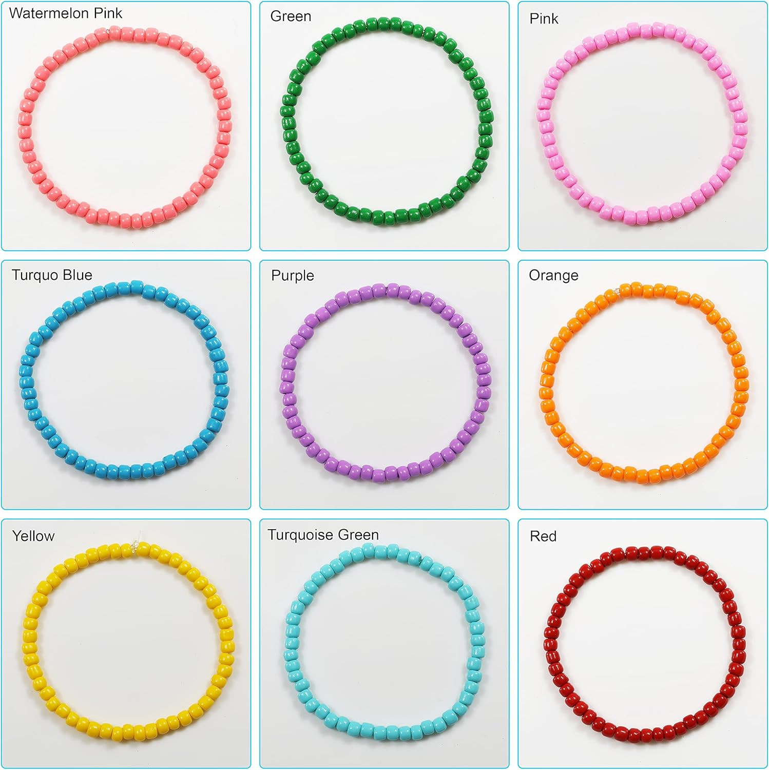 Bala&Fillic Yellow Color 4Mm Seed Beads about 1200Pcs/100Grams in Bag, 6/0 Glass