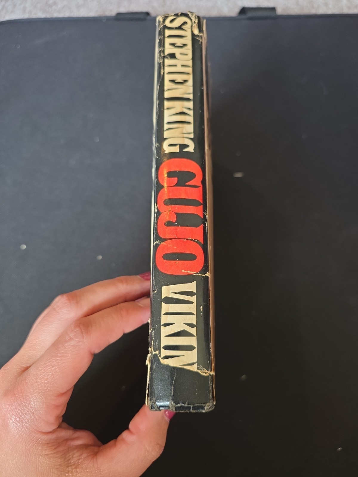 CUJO: A Novel by Stephen King (1981, Hardcover) Book Club Edition 1st VIKING