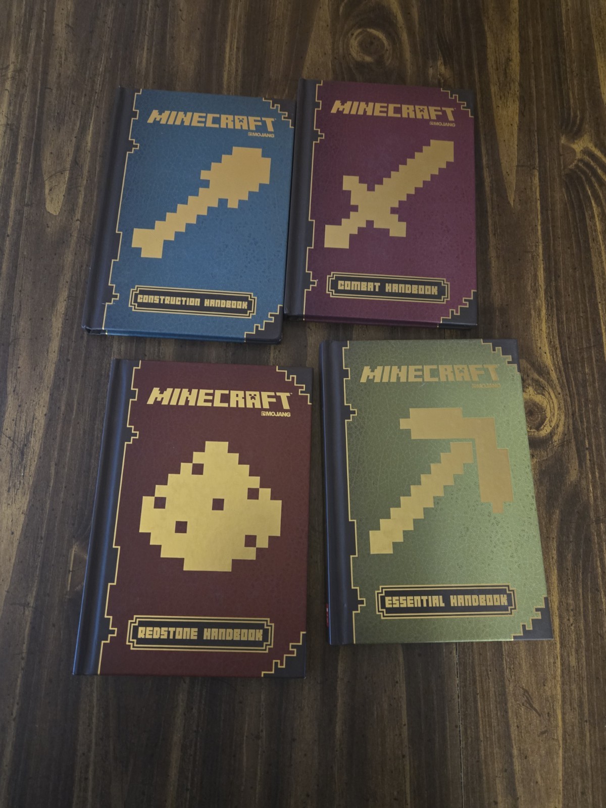 Minecraft: The Complete Handbook Collection 4 Book HC by Mojang Lot of 4