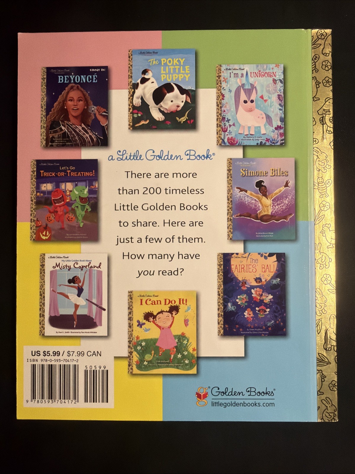 Vtg A Little Golden Book We Are Afro Unicorns #7834