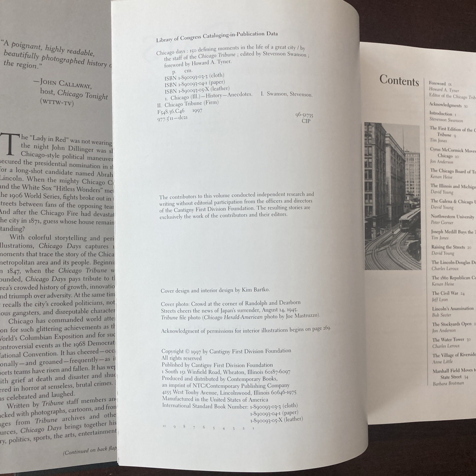 Great Chicago Stories & Chicago Days 150 Defining Moments Life of a Great City