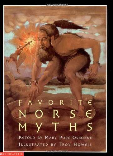 FAVORITE NORSE MYTHS By Mary Pope Osborne & Troy Howell *Excellent Condition*