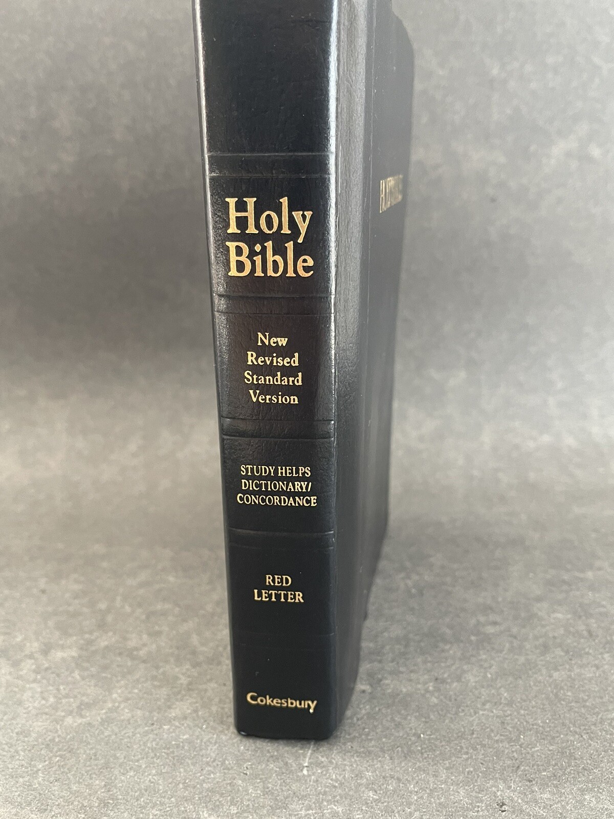 Holy Bible Revised Standard Study Helps Red Letter Concordance Cokesbury 1990