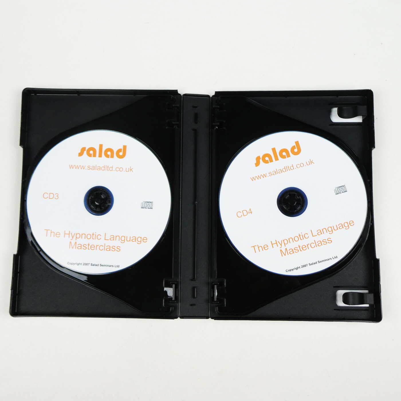 HYPNOTIC LANGUAGE MASTER CLASS 5 CDs Conversational Hypnosis Covert Stealth NLP