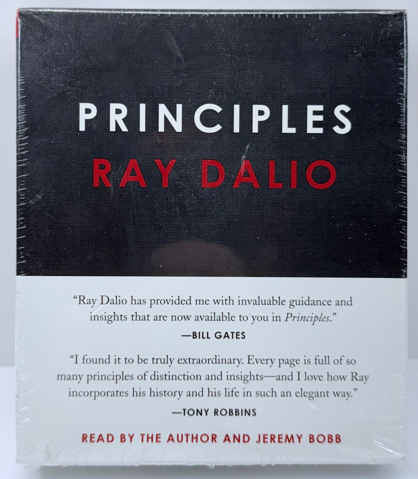 Principles Life and Work by Ray Dalio Audiobook CD New