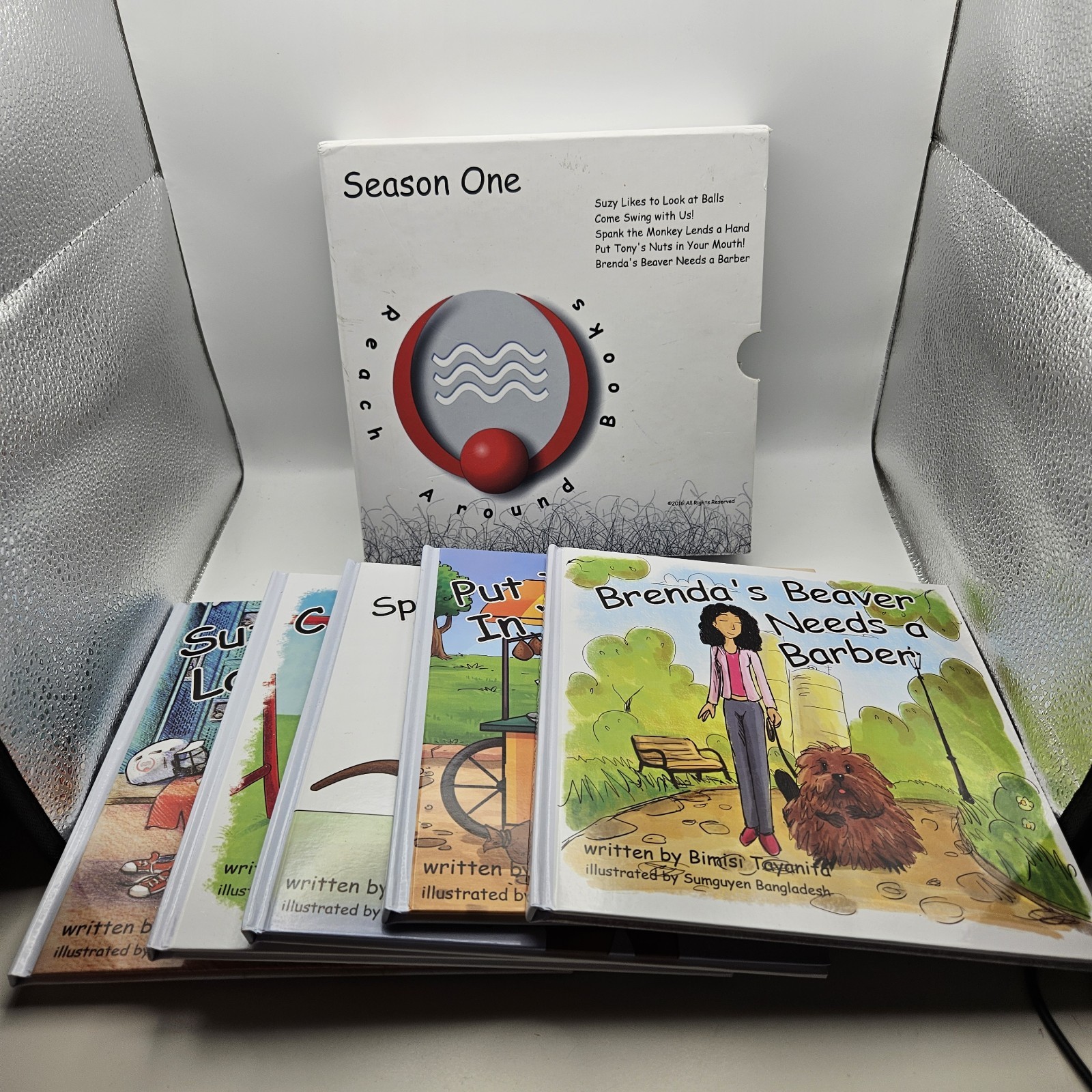 Reach Around Books: Season One Collector’s Box, 5-book Set, Great Condition