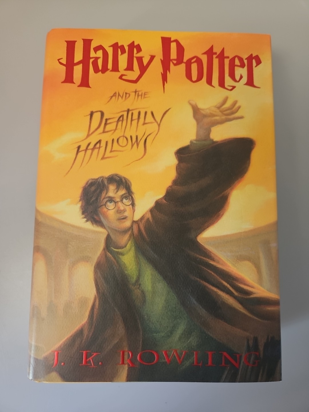 1st Edition Harry Potter and The Deathly Hallows 2007 J.K. Rowling 759 pg Book 7