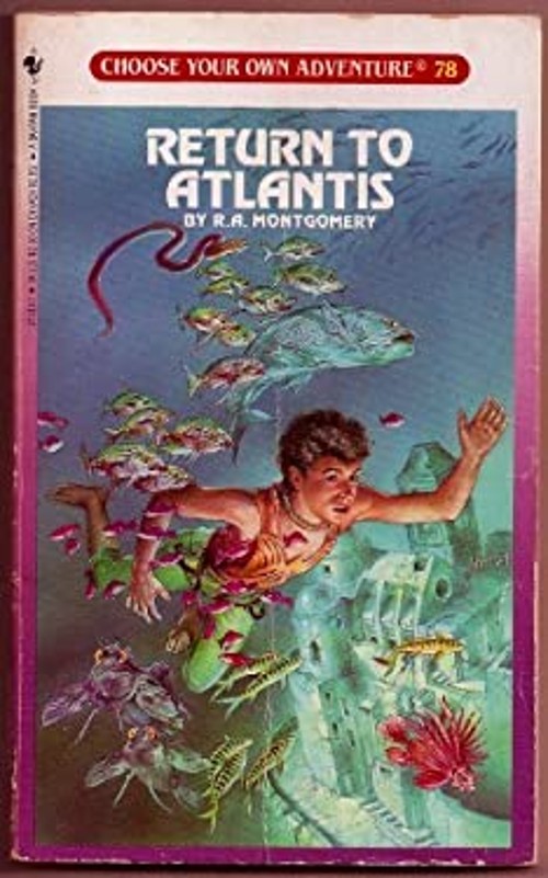 Return to Atlantis Paperback R. A. Montgomery