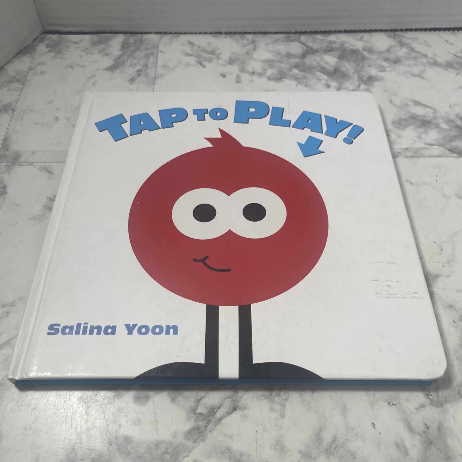 TAP TO PLAY! by Salina Yoon Signed First Edition 2014 Hardcover Book