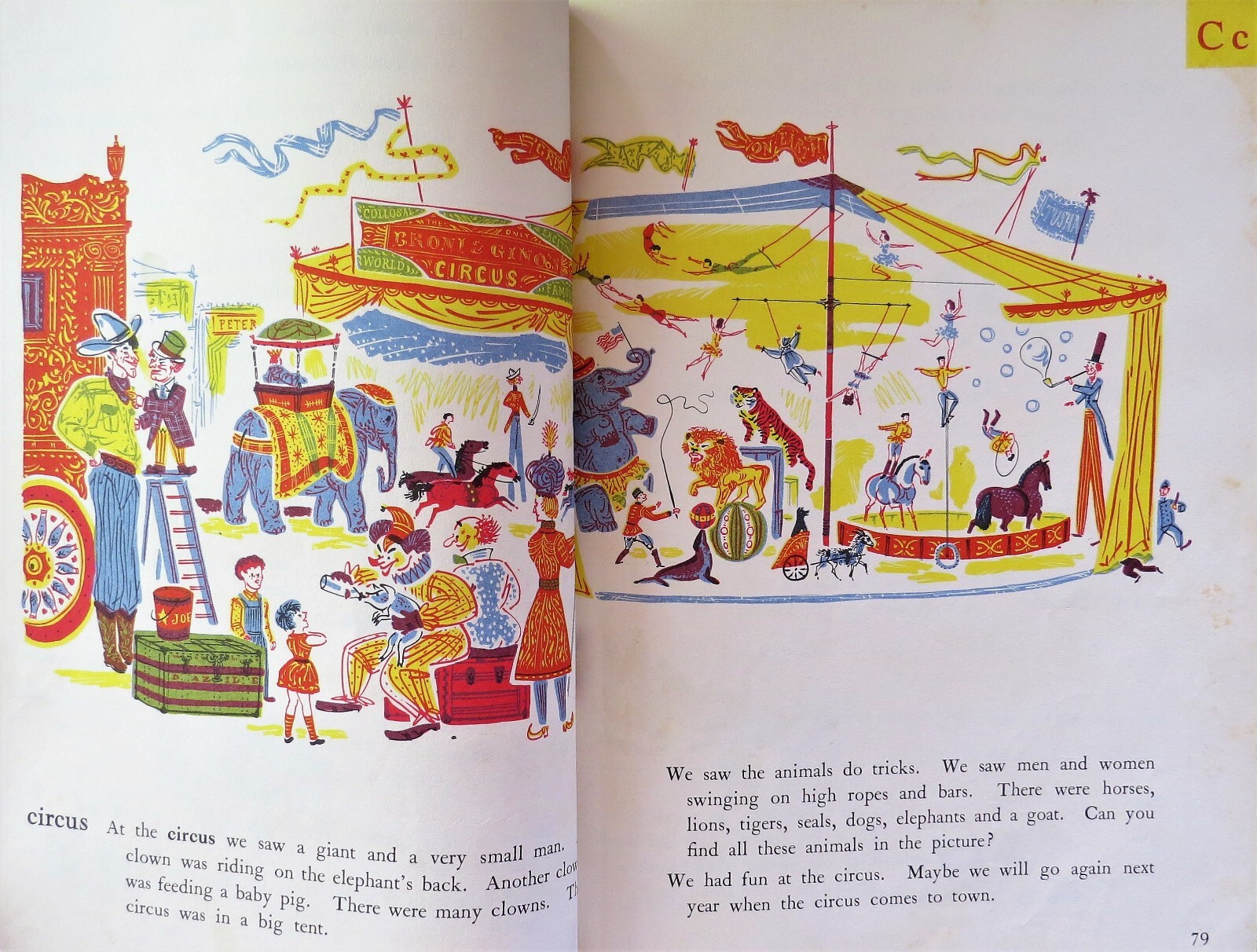 How & Why, The Rainbow Library Dictionary – 1959 Edition Org 1947 – 433 Pages