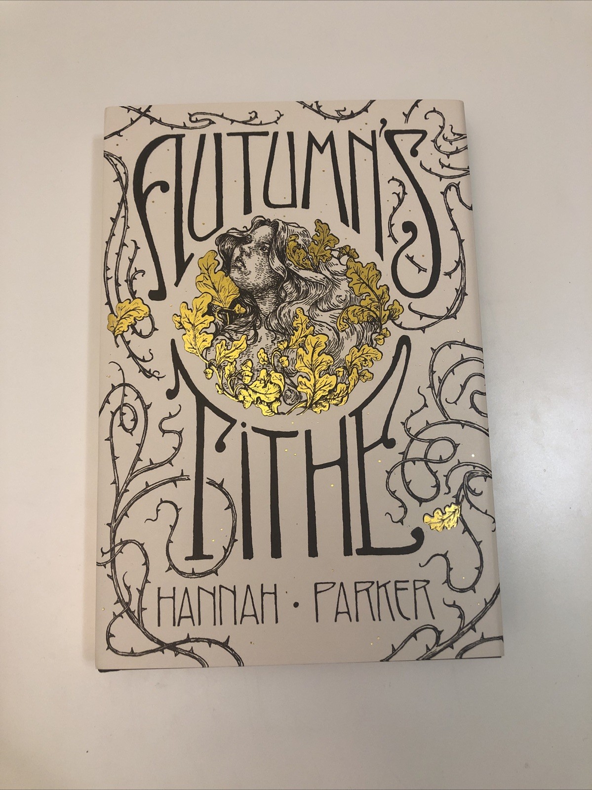 Bookish Box Autumn’s Tithe Hannah Parker SIGNED Hardcover