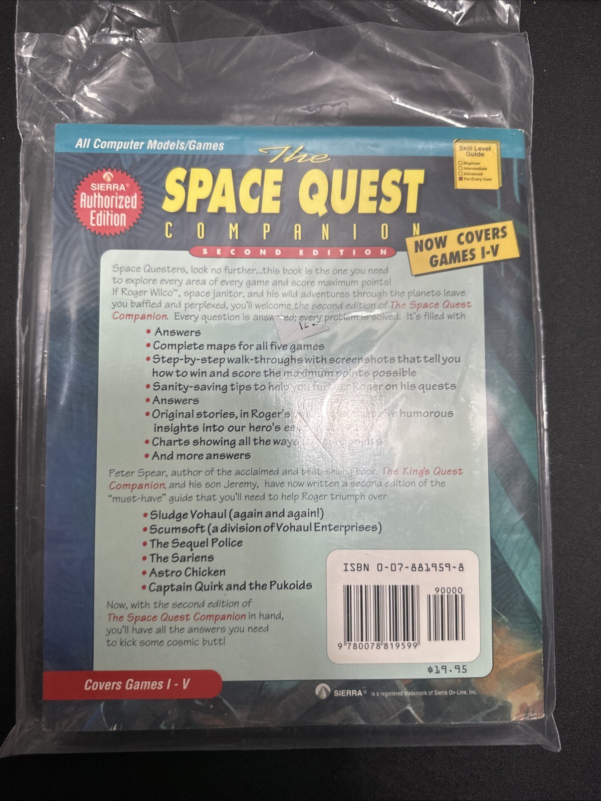 The Space Quest Companion Second Edition-1993-Silicon Valley-Osborn-SEE PICTURES