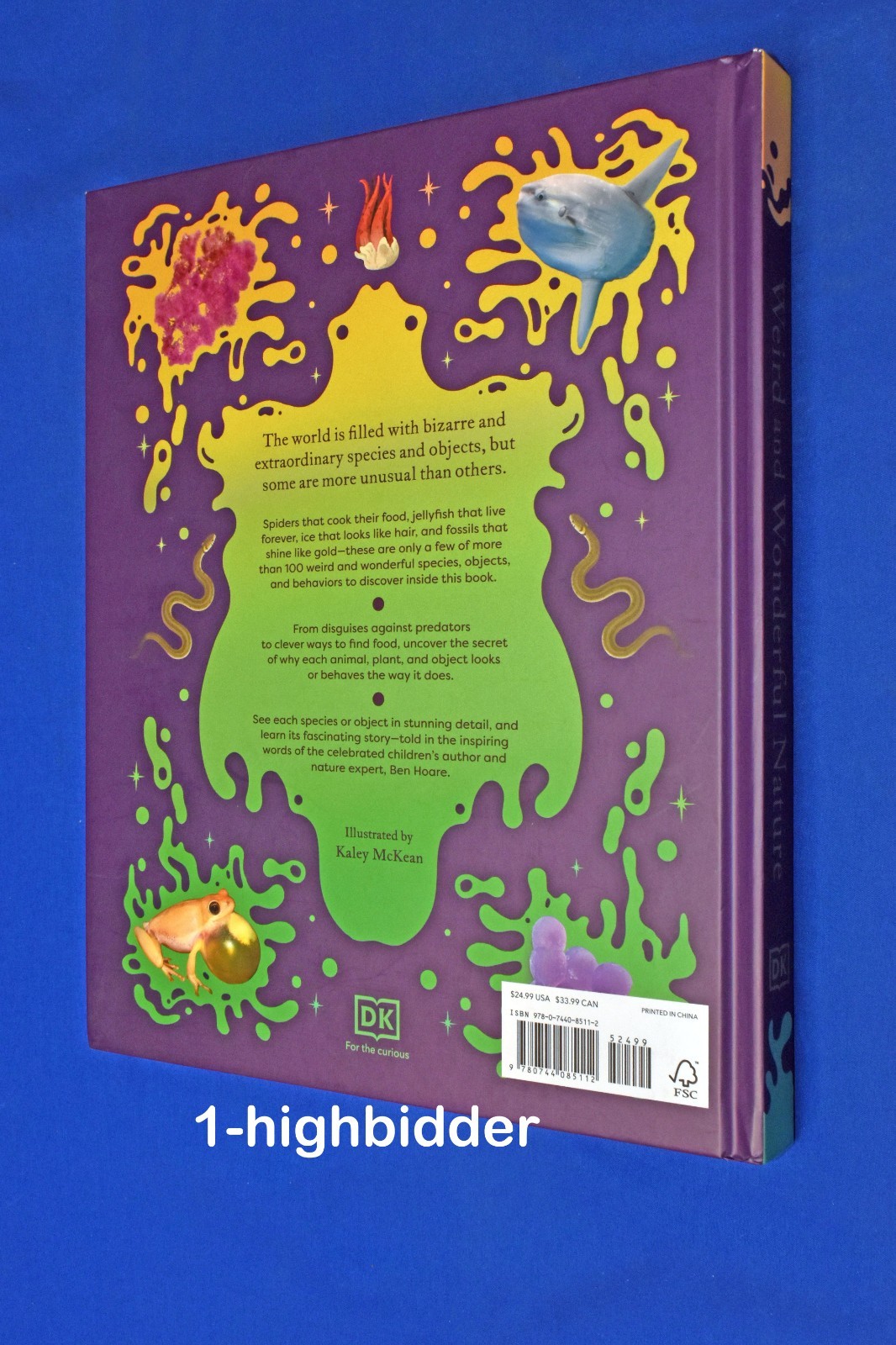 Weird and Wonderful Nature DK Treasures Kids Science Unique Plants Animals