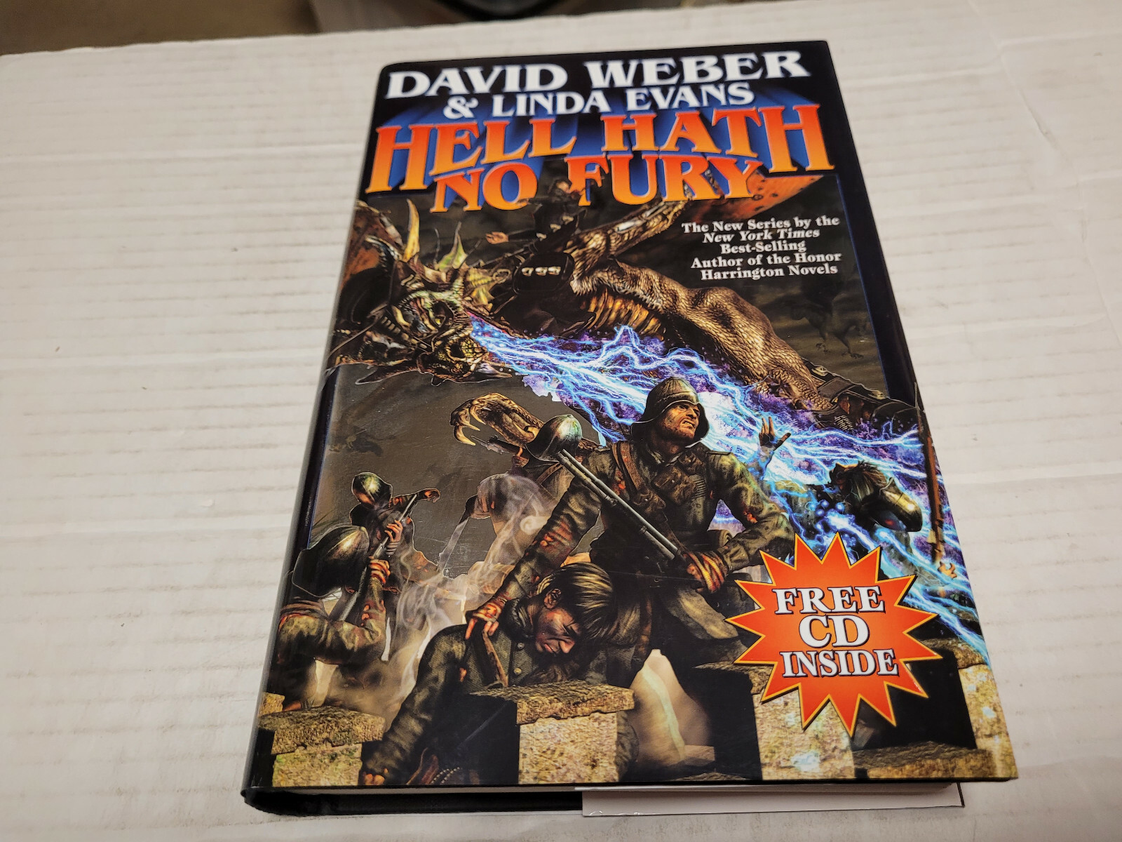 Hell Hath No Fury by Linda Evans and David Weber (2007, HC) SIGNED x 1 1st/1st