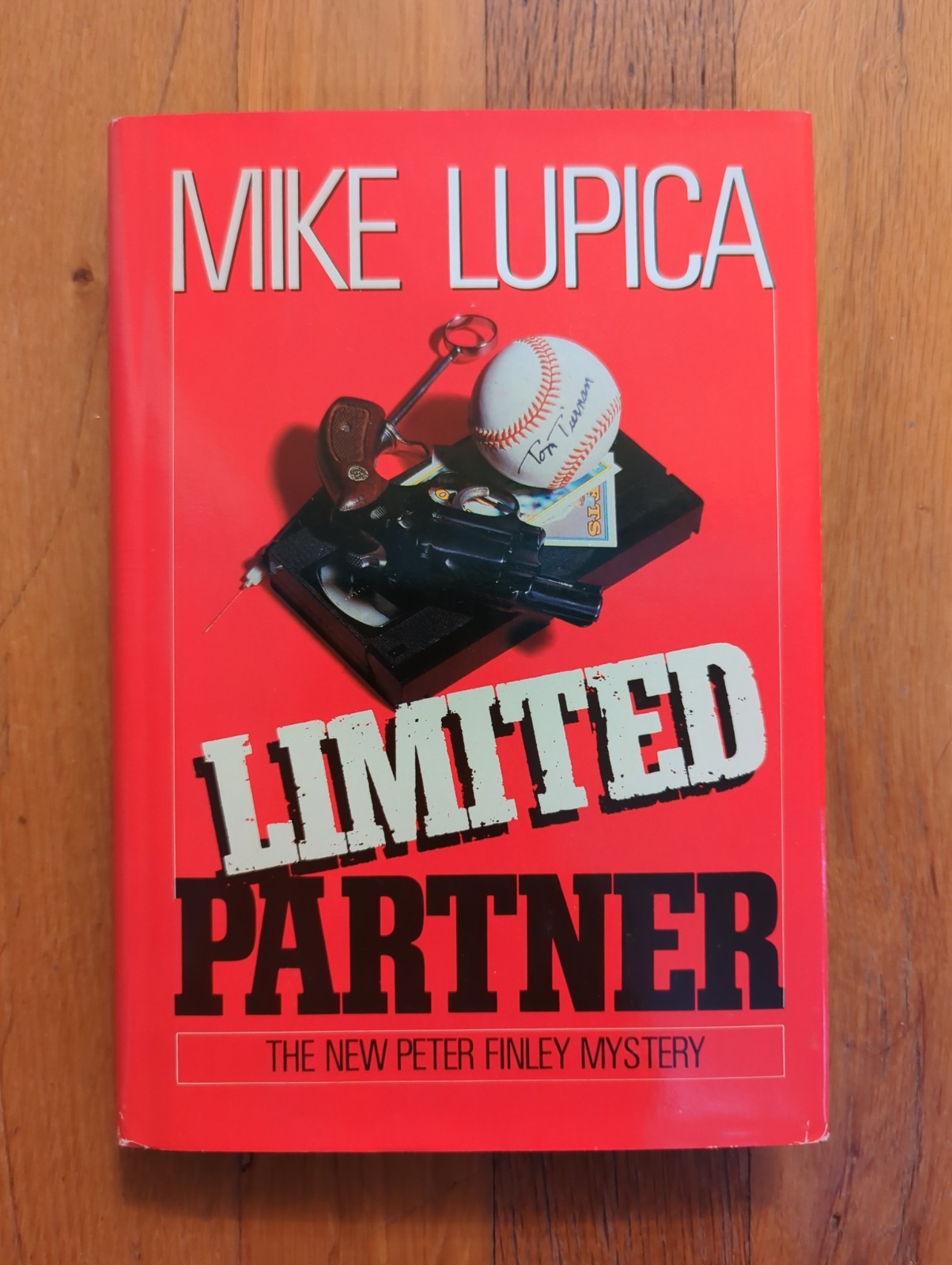 Limited Partner HC Hardcover Book Fiction Novel Mike Lupica 1990 Baseball MLB