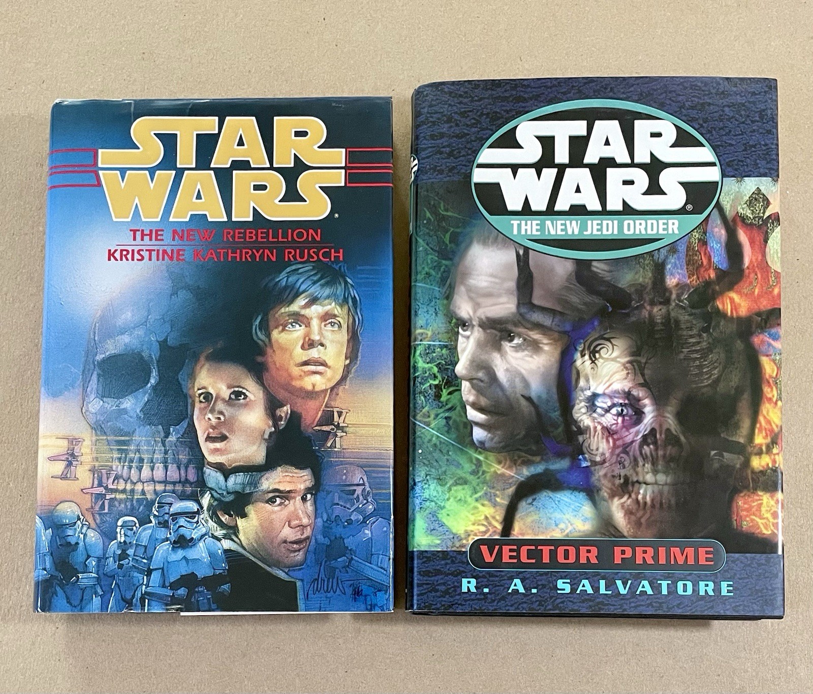 STAR WARS: The New Rebellion & The New Jedi Order: Vector Prime, 1ST PRTS, VG+