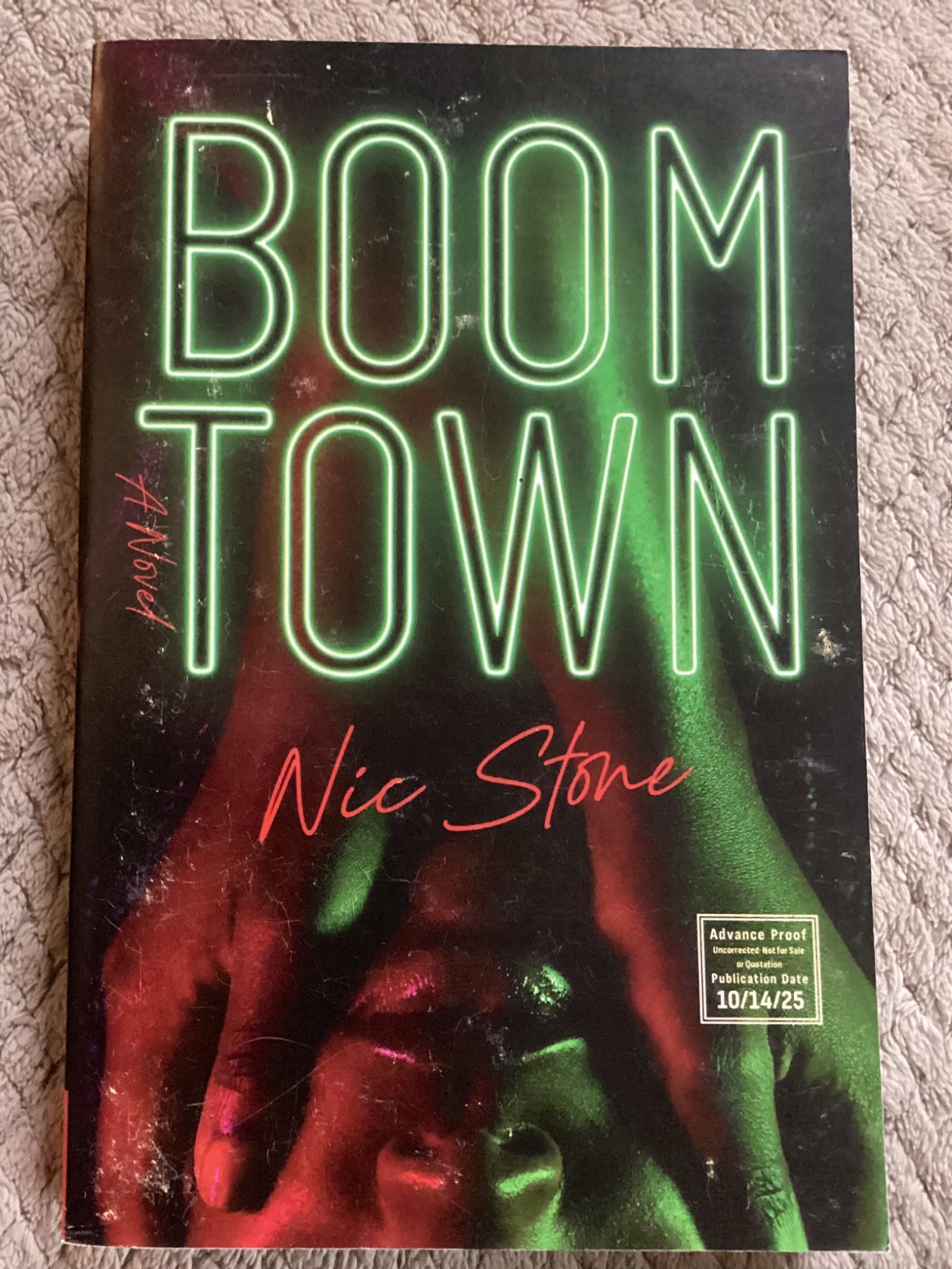 Boom Town by Nic Stone (2025, ARC Trade Paperback)