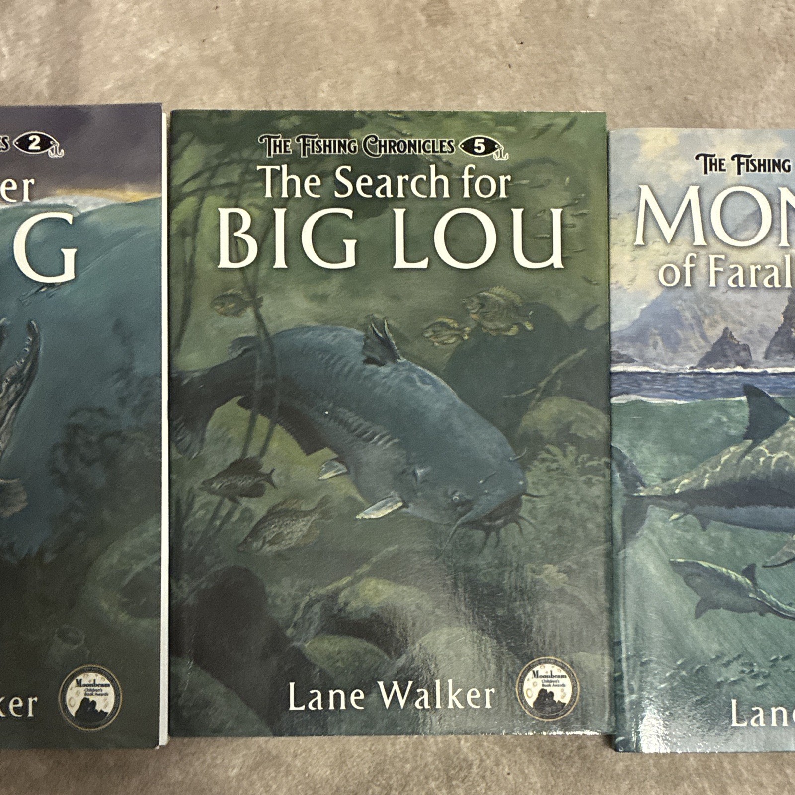 Lane Walker The Fishing Chronicles Paperback 5-Book Lot River King Big Lou